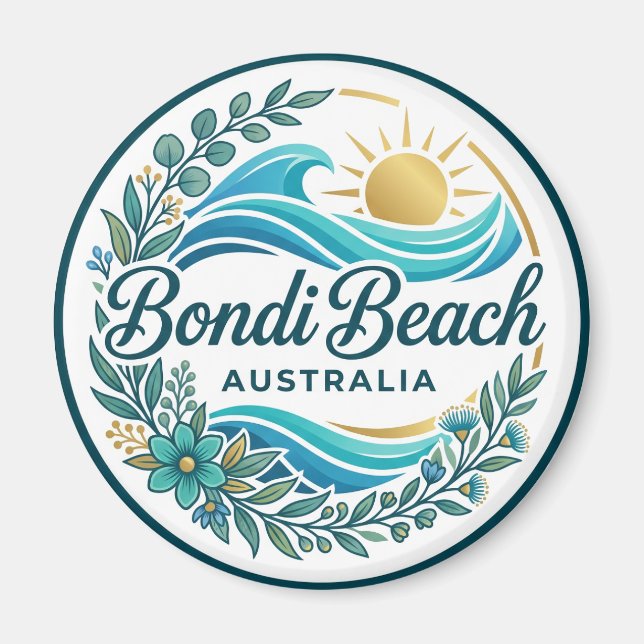 Bondi Beach Australia Magnet (Front)