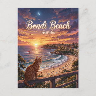 Bondi Beach Australia Postcard