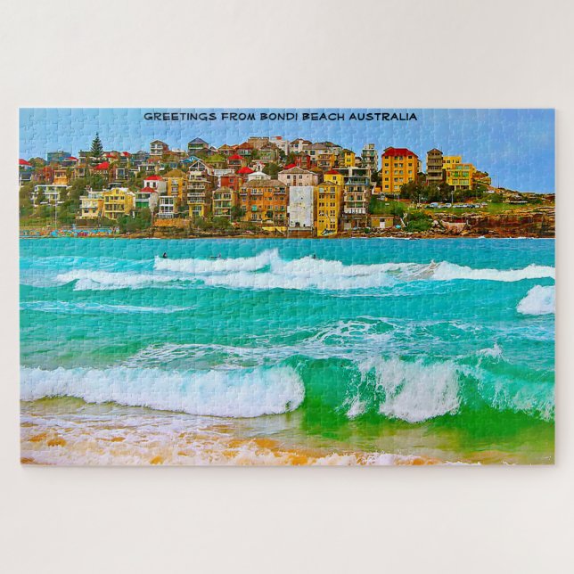 Bondi Beach Australie Jigsaw Puzzle (Horizontal)
