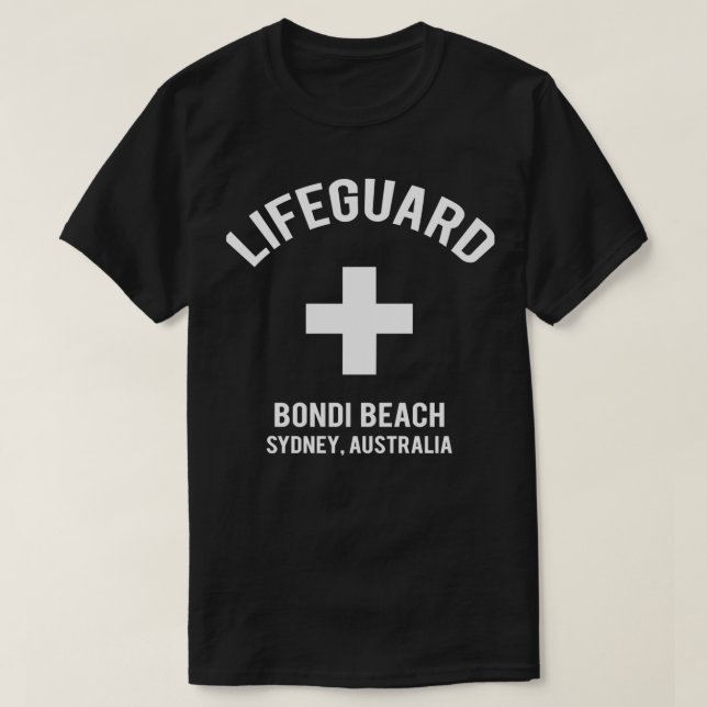 Bondi Beach Lifeguard Pullover Sweat - shirt à cap (Design devant)