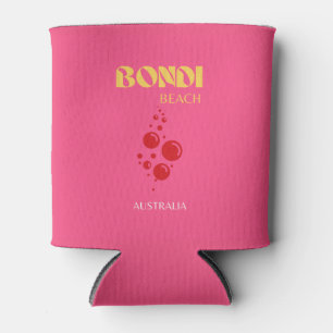 Bondi Beach, Pink Can Cooler