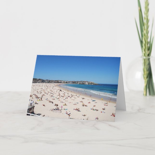 Bondi Beach, Sydney, Australia Card (Front)