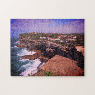Bondi Coast Panorama, Sydney Beach, Australia Jigsaw Puzzle