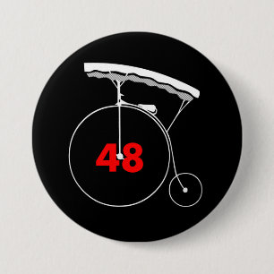 Bone All Over 48 3 Inch Round Button