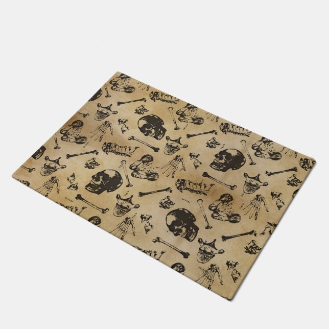 Bone Anatomy Archaeology Doormat (Angled)