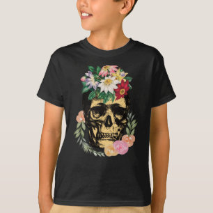 Bone And Flowers T-Shirt