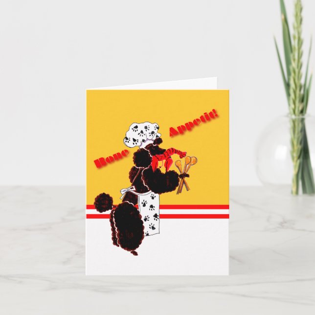 Bone Appetit Notecard (Front)