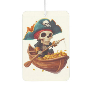 Bone Buccaneer � Funny Pirate Skull Air Freshener