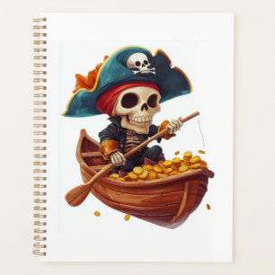 Bone Buccaneer � Funny Pirate Skull Planner