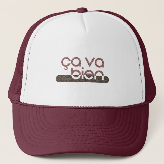 Boné Ça Va Bien Trucker Hat (Front)