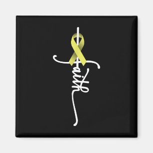 Bone Cancer Faith Sarcoma Bone Cancer Awareness Su Magnet