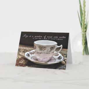 BONE CHINA Greeting Card