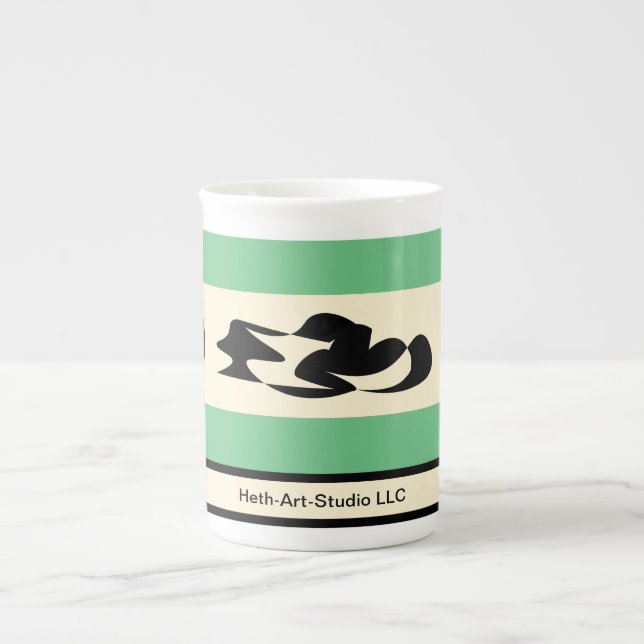 Bone China, Heth-Art-Studio LLC café ou tasse de t (Devant)