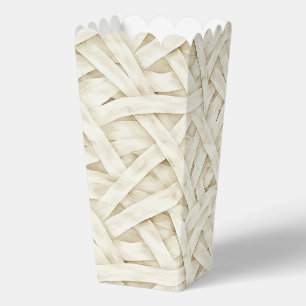 Bone Cream Mummy Wrap Halloween Favor Box