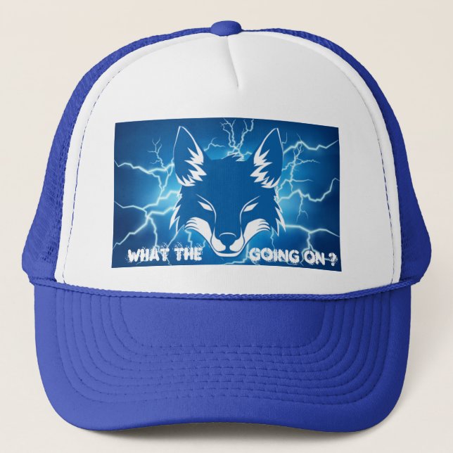 bone cruzeiro raposa trucker hat (Front)