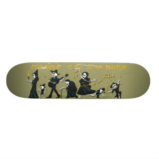 Bone Deck™ - Dancing Muertos Skateboard