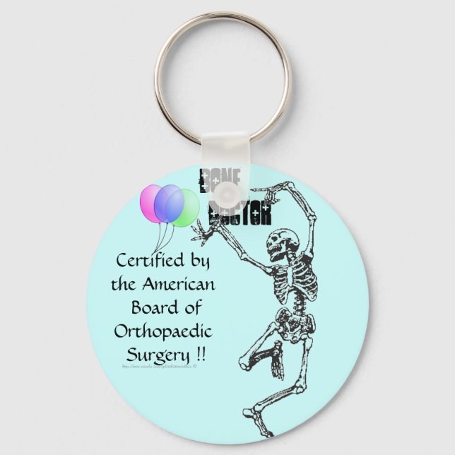 "Bone Doctor!" Keychain (Front)