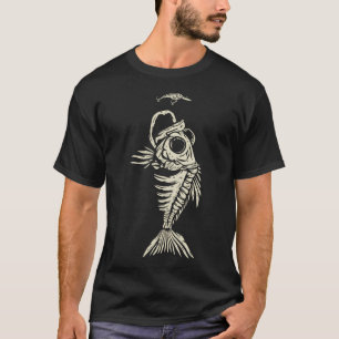 Bone Fish Rising to Swallow Crankbait T-Shirt