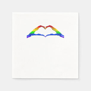 Bone Hands Heart Classic Napkin