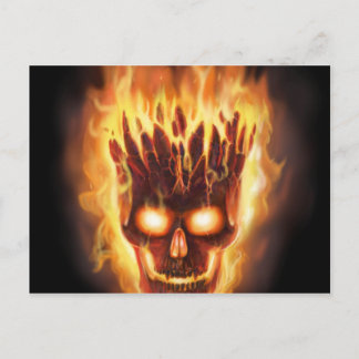 Bone head Explodes Postcard