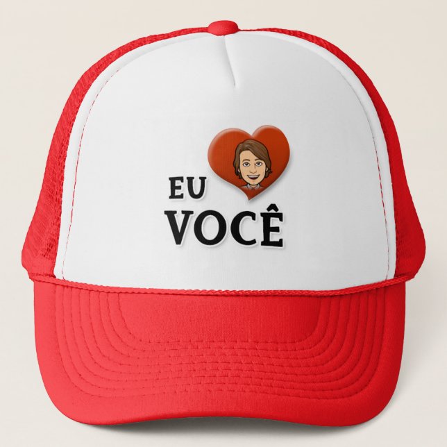 Boné I Love You Trucker Hat (Front)