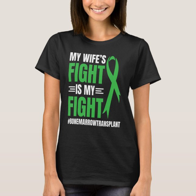 Bone Marrow Donation Warrior Bone Marrow Supplemen T-Shirt (Front)