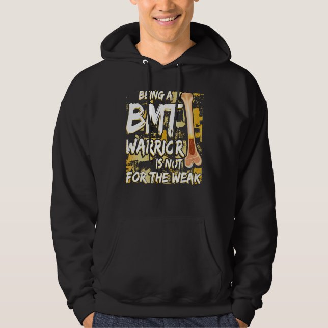 Bone Marrow Supplement Bone Marrow Donation Surviv Hoodie (Front)