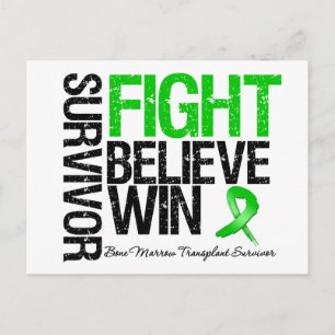Bone Marrow Transplant Survivor Postcard