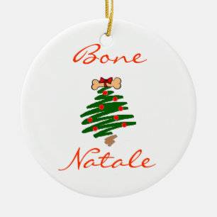 Bone Natale Ceramic Ornament