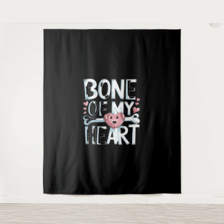 Bone of My Heart Dog Tapestry