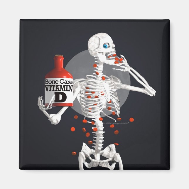Bone Pills Magnet (Front)