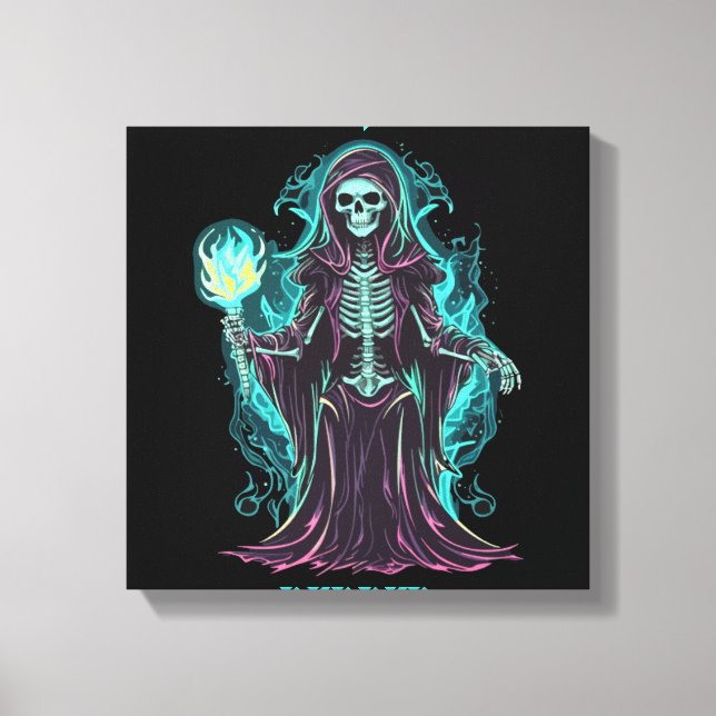 Bone Reaper Canvas Print (Front)