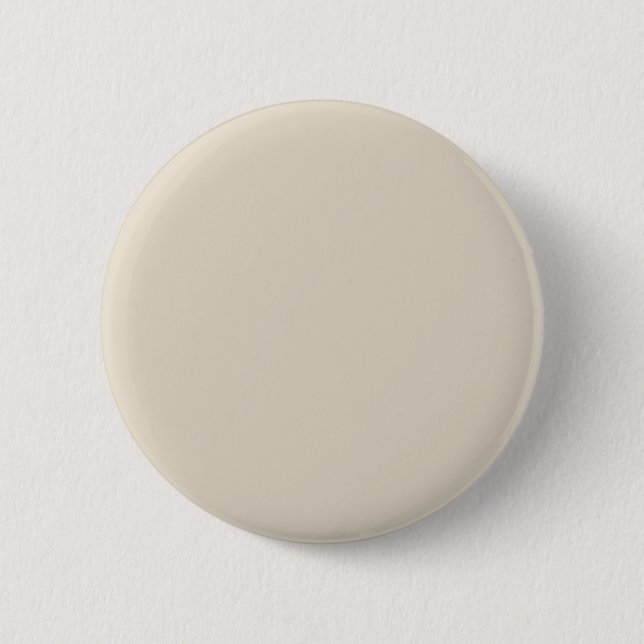 Bone (solid colour) 2 inch round button (Front)
