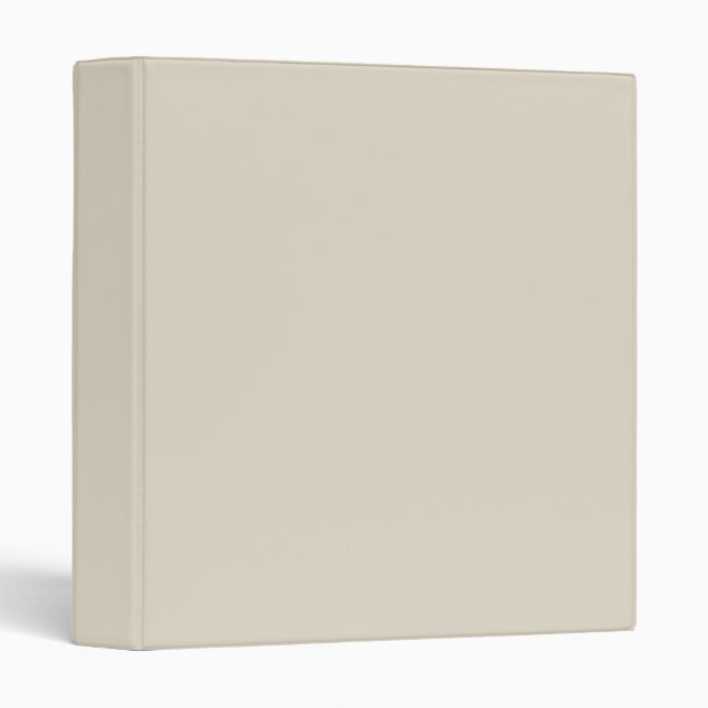 Bone (solid colour)  binder (Front/Spine)