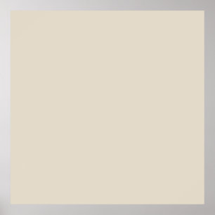 Bone (solid colour) poster
