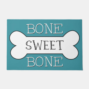 Bone Sweet Bone Dog Welcome Mat - Pick Your Colour