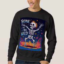 Bone to Be Wild | Dancing Skeleton Halloween Tee