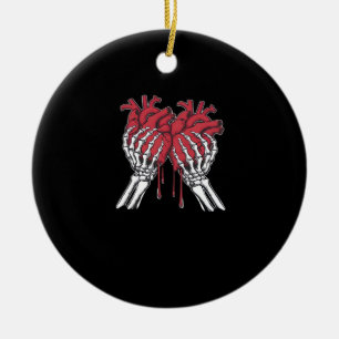 Bone To Be Your Valentine - Valentines Day Funny S Ceramic Ornament