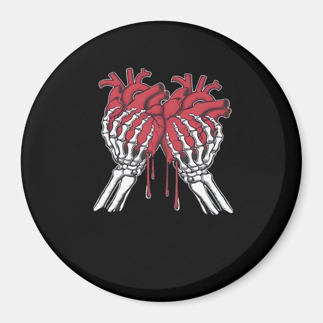 Bone To Be Your Valentine - Valentines Day Funny S Magnet (Front)