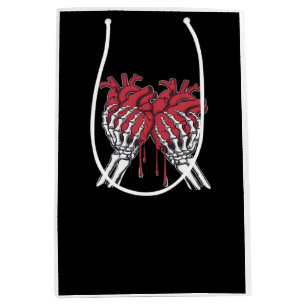Bone To Be Your Valentine - Valentines Day Funny S Medium Gift Bag