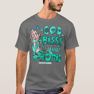 Bone Tumour Awareness god bless faith hope T-Shirt