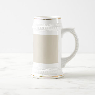 Bone White Beer Stein
