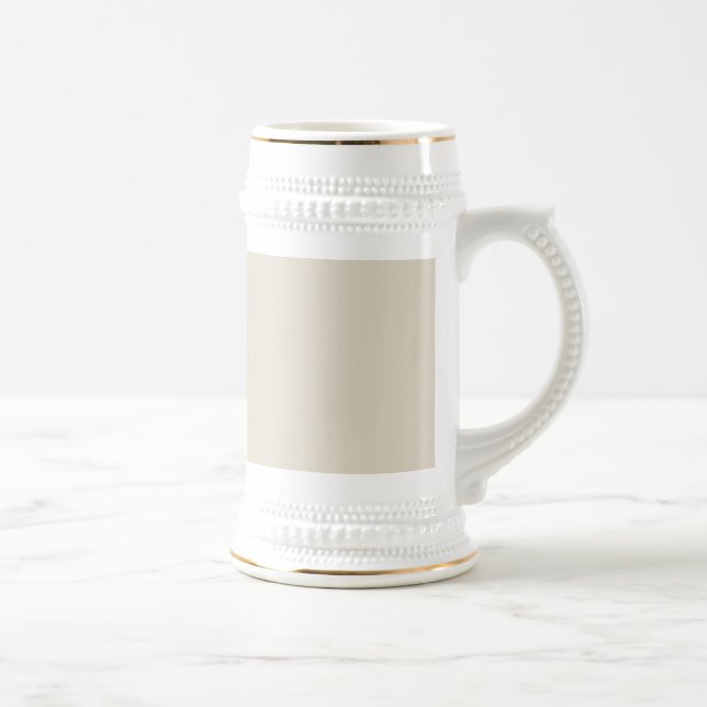 Bone White Beer Stein (Right)