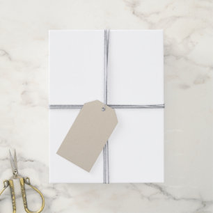 Bone White Gift Tags