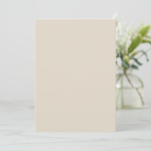 Bone White Invitation