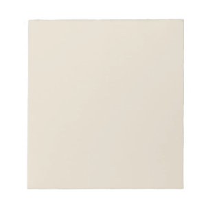 Bone White Memo Notepad