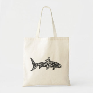 Bonefish bone fish albula tribal art tote bag