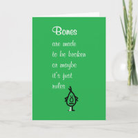 Bones A Funny Recovery Poem For A Broken Bone