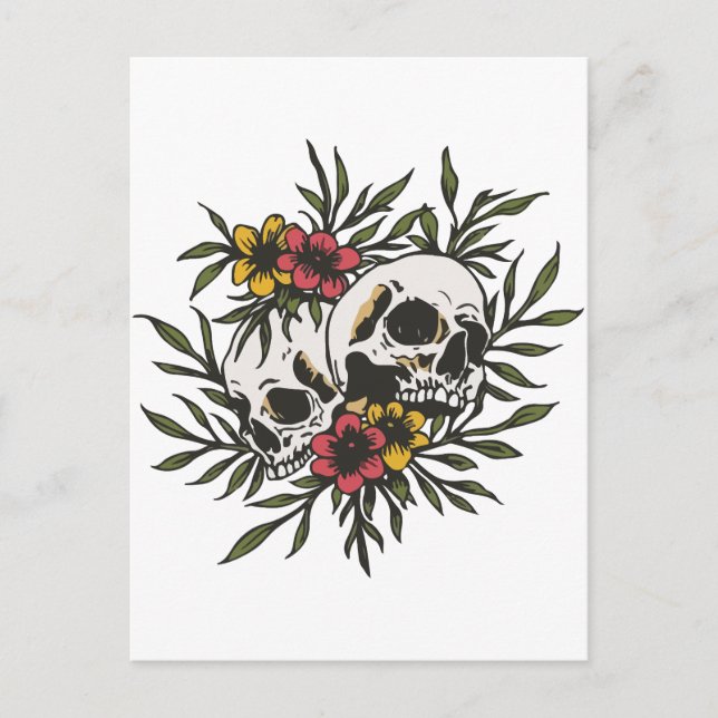 Bones and Botany  Postcard (Front)