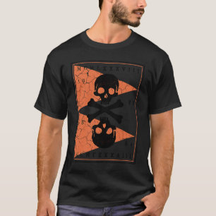 Bones and Skulls Pirate 3 T-Shirt
